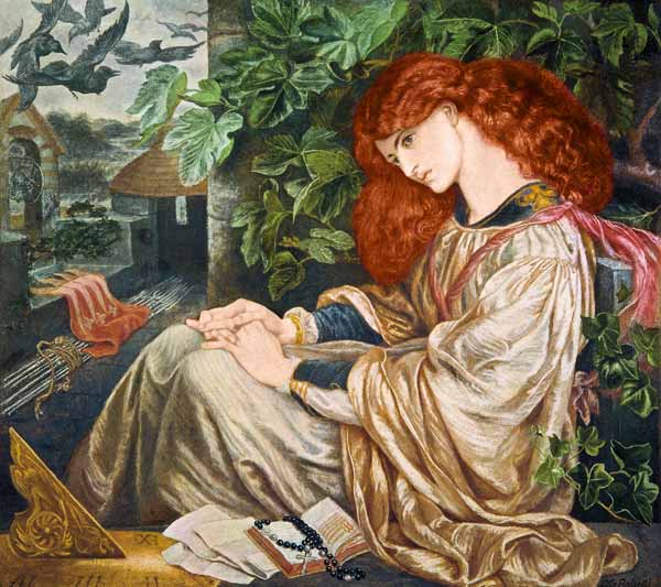 La Pia de Tolomei de Dante Gabriel Rossetti