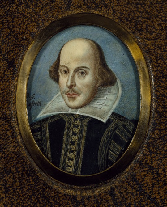 Retrato de William Shakespeare (1564-1616) de Dante Gabriel Rossetti