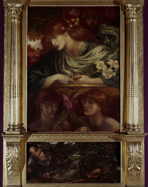 Rossetti / The Blessed Damozel, Painting de Dante Gabriel Rossetti
