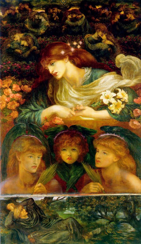 The Blessed Damozel de Dante Gabriel Rossetti