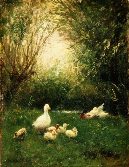 Another Sunday Afternoon by the River de David Adolph Constant Artz
