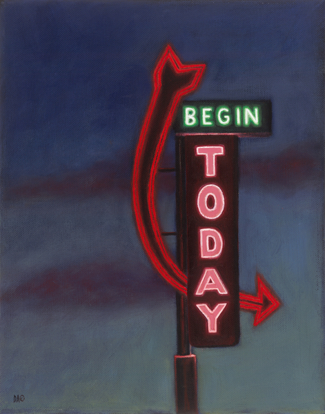 Begin Today de  David  Arsenault