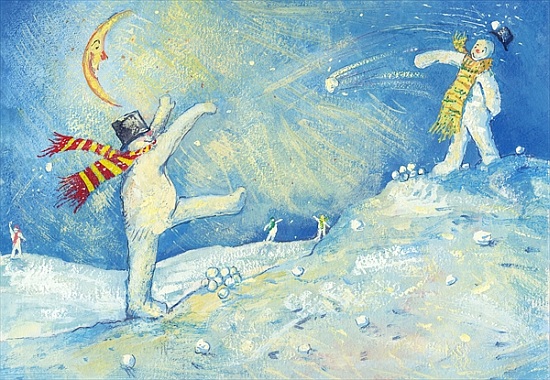 Snowmens Midnight Fun de David  Cooke