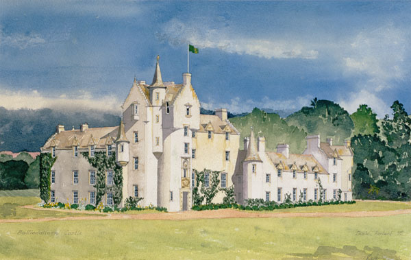 Ballindalloch Castle, 1995 (w/c)  de David  Herbert