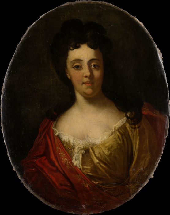 Portrait of Sophia Magdalena von Holzhausen de David LeClerc