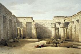 Madinat Habu, Temple of Ramses , Roberts