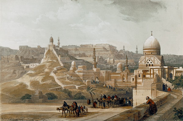 The Citadel of Cairo, from Egypt and Nubia, Vol.3 (litho) de David Roberts