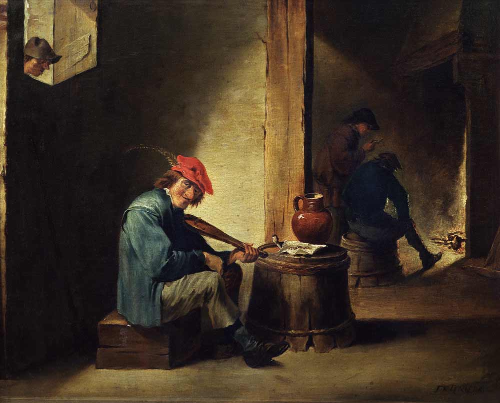 A musician de David Teniers