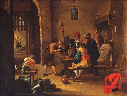 Die Befreiung Petri aus dem Gefaengnis de David Teniers