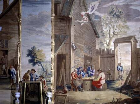 The Card Game de David Teniers