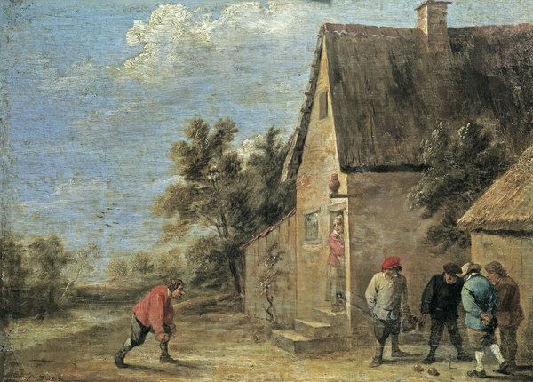 David Teniers d.J., Kugelspieler de David Teniers