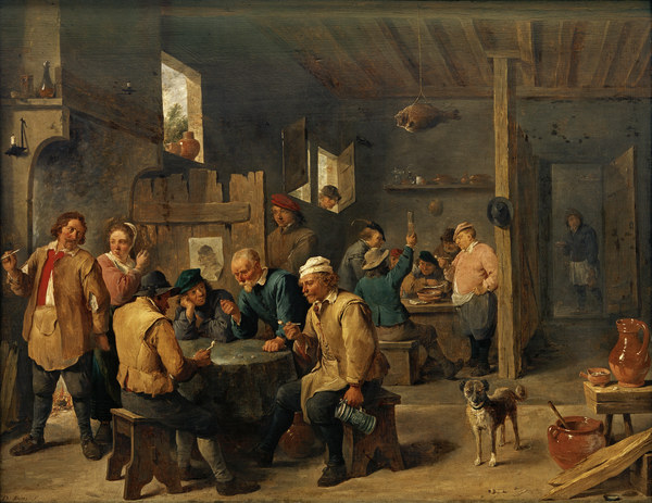 David Teniers d.J., Zechstube de David Teniers