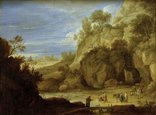 D.Teniers d.J., Felslandschaft mit ... de David Teniers