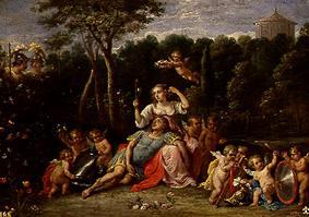 The garden of the Armida. de David Teniers