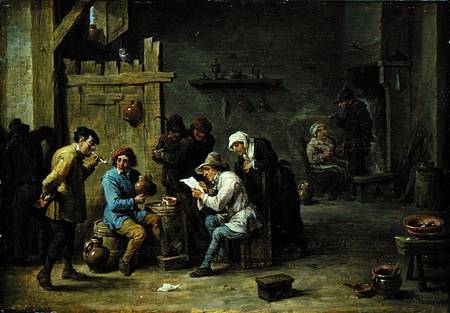 The News de David Teniers