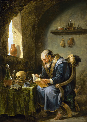 The Alchemist de David Teniers