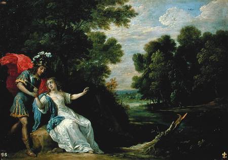 The Reconciliation of Rinaldo and Armida de David Teniers
