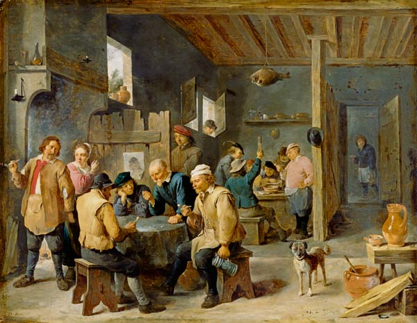 Carousing room de David Teniers