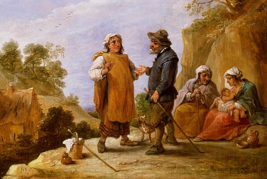 The Fortune Teller de David the Younger Teniers