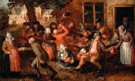Peasants Merrymaking de David Vinckboons