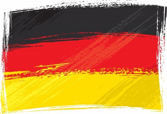 Grunge Germany flag de Dawid Krupa