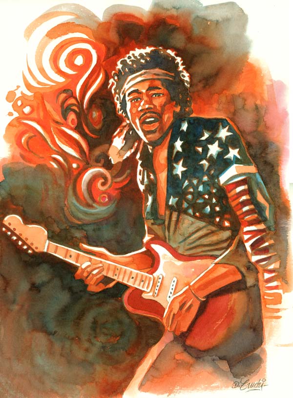 Jimi Hendrix - 3 de Denis Truchi