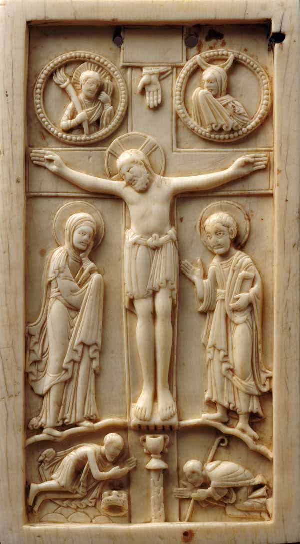 Kreuzigung Christi mit Stifterfiguren de (deutsch) Unbekannt