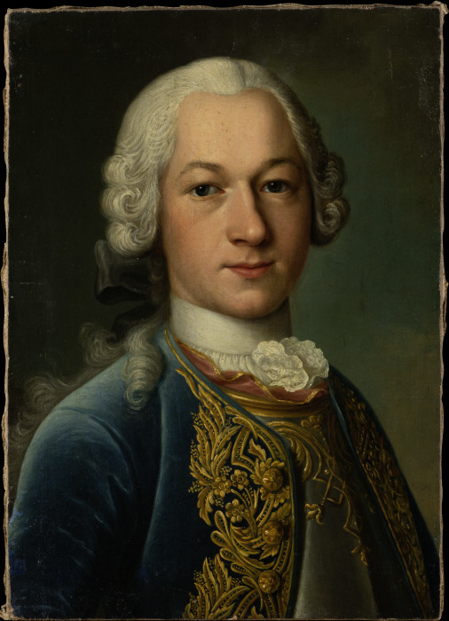 Portreit of Hieronymus Georg von Holzhausen (1726-1755) de Deutscher (Hessischer?) Meister um 1750