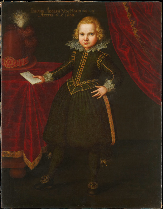Portrait of Johann Adolf von Holzhausen de Deutscher Meister von 1608