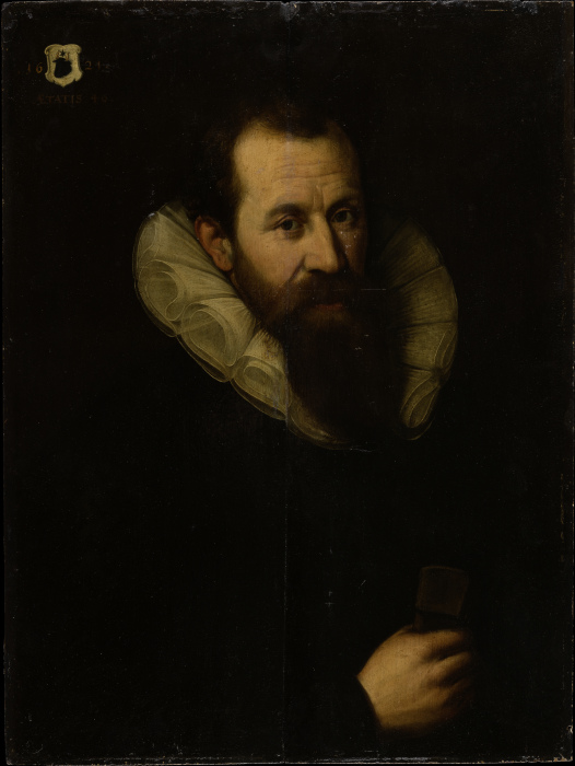 Portrait of a Man aged 46 de Deutscher Meister von 1621