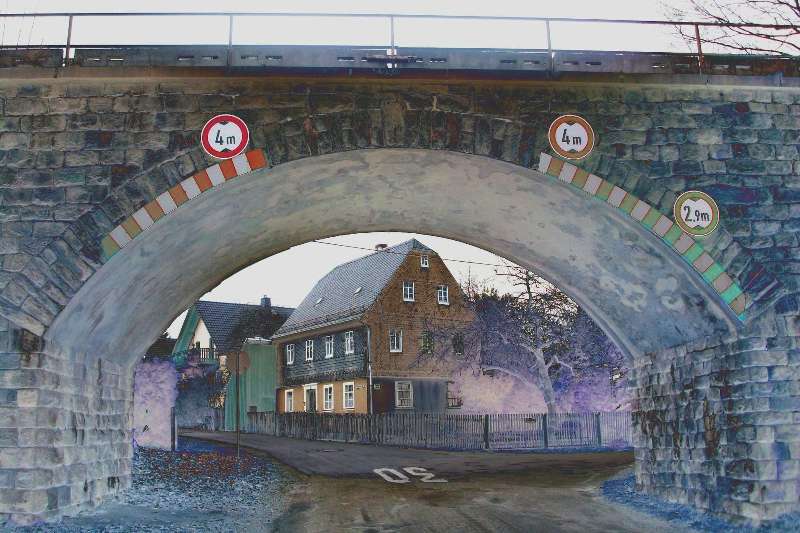 Brückenunterführung Chemnitz-Siegmar de Christophe Didillon