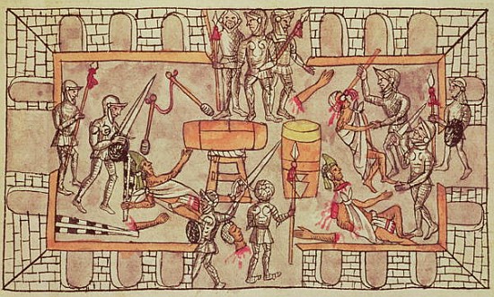 Massacre of the Mexicans de Diego Duran