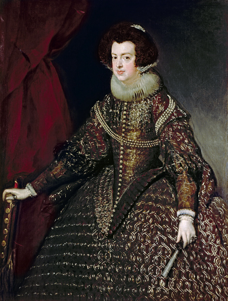 Isabella von Spanien/ Velázquez de Diego Rodriguez de Silva y Velázquez