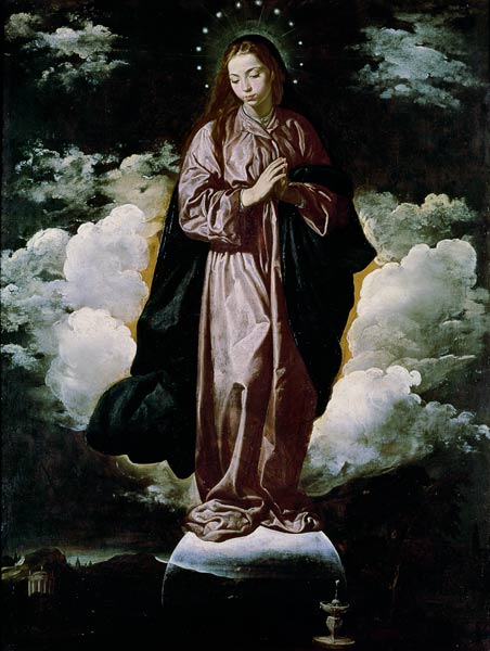 The Immaculate Conception de Diego Rodriguez de Silva y Velázquez