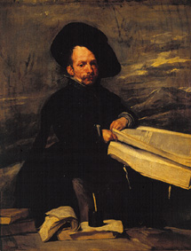 Portrait of the court jester Don Diego de Acedo of de Diego Rodriguez de Silva y Velázquez