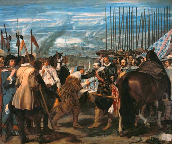 Velazquez / Surrender of Breda / 1635 de Diego Rodriguez de Silva y Velázquez