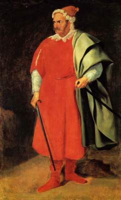 The Jester Barbarossa de Diego Rodriguez de Silva y Velázquez