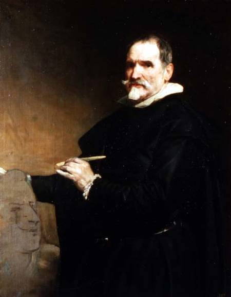 Portrait of the Sculptor de Diego Rodriguez de Silva y Velázquez