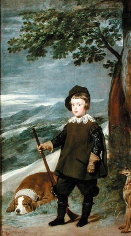 Prince Balthasar Carlos (1629-49) Dressed as a Hunter de Diego Rodriguez de Silva y Velázquez