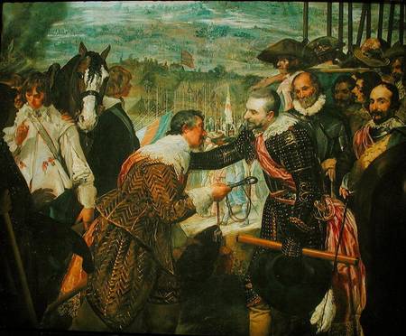 The Surrender of Breda, 1625 de Diego Rodriguez de Silva y Velázquez