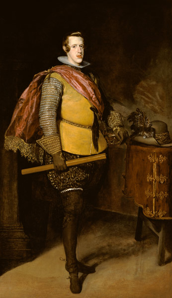 Retrato de Felipe IV de Diego Rodriguez de Silva y Velázquez