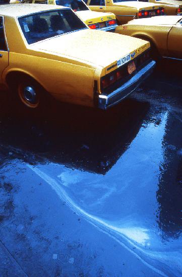 Yellow cabs (from the series &quot;New York Blues&quot;)