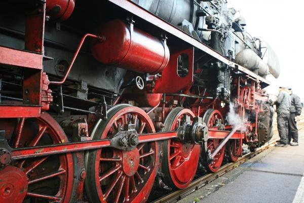 Räde rund Achsen einer Lokomotive B52 de Dieter Ritter