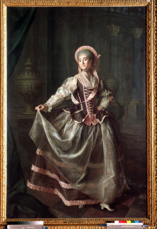 Portrait of Alexandra Levshina de Dimitrij Grigorjewitsch Lewizkij