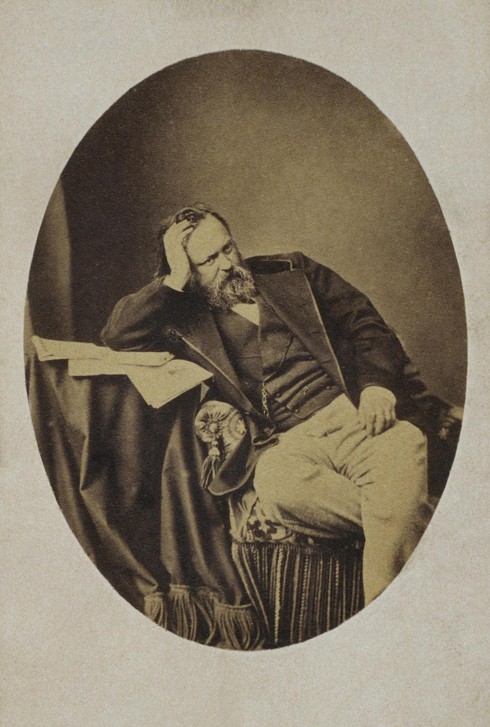 Portrait of Aleksandr Ivanovich Herzen (1812-1870) de Dimitrij Grigorjewitsch Lewizkij