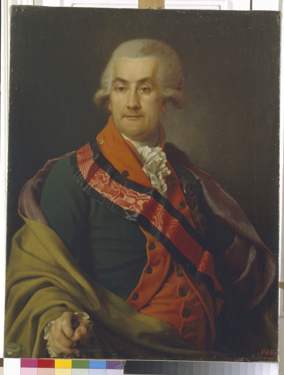 Portrait of Count Otto Heinrich Igelström (1737-1817) de Dimitrij Grigorjewitsch Lewizkij