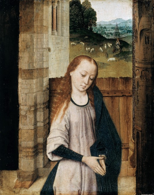 Virgin in Adoration de Dirck Bouts