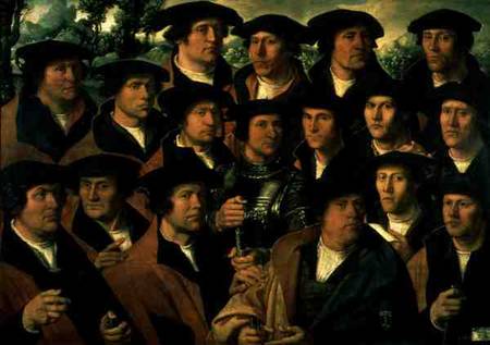 Group Portrait of the Shooting Company of Amsterdam de Dirk Jacobsz