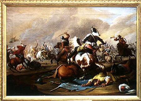 The Clash of the Cavalry de Dirk Langendyk