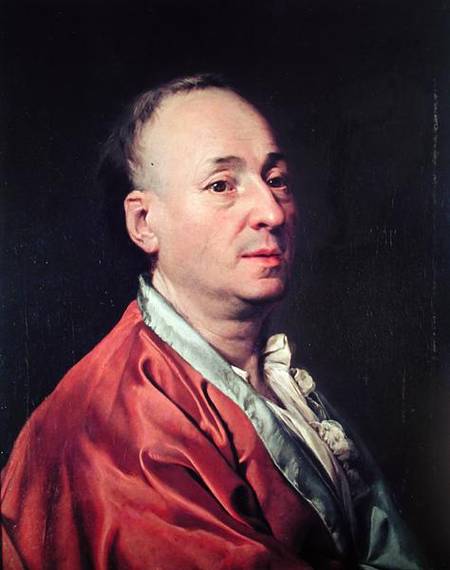 Denis Diderot (1715-84) de Dmitri Grigor'evich Levitsky